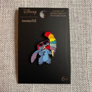 Loungefly Disney Stitch Rainbow Ice Cream Enamel Pin